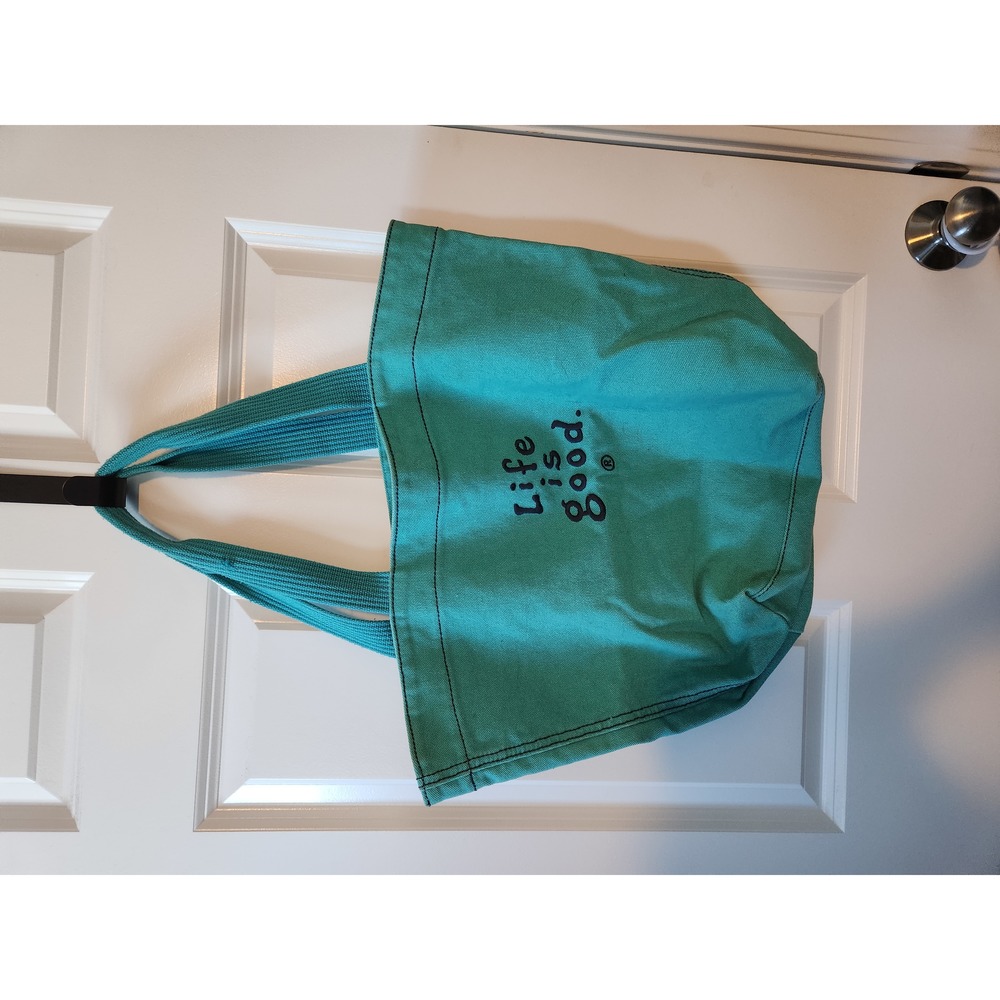 Life is Good Canvas Tote